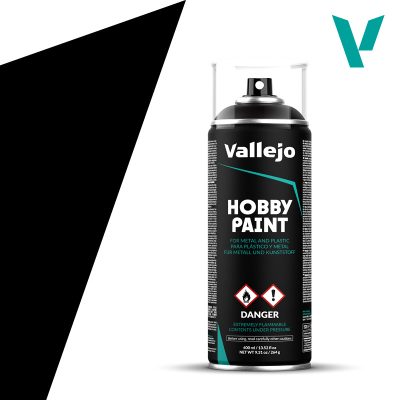 IMPRIMACION VALLEJO SPRAY 400 ml NEGRO