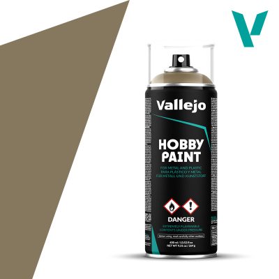 SPRAY VALLEJO INFANTRY 400 ml US MARRÓN CAQUI