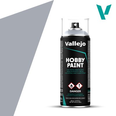 SPRAY VALLEJO FANTASY 400 ml PLATA