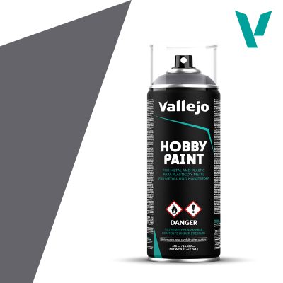SPRAY VALLEJO FANTASY 400 ml GRIS METALIZADO