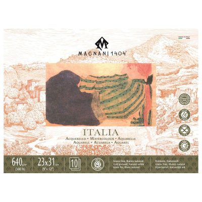 BLOC MAGNANI ITALIA 23x31 640gr 10H