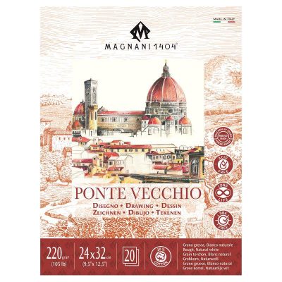 BLOC MAGNANI PONTE VECCHIO 24x32 220gr 20H