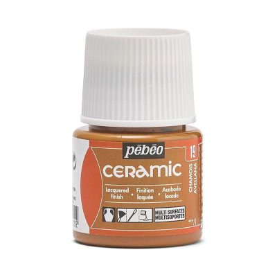 PINTURA CERAMICA PEBEO CASTAÑO 19