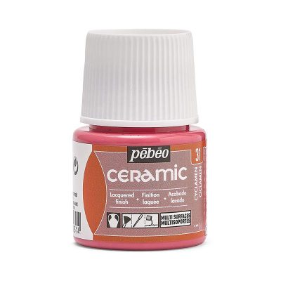 PINTURA CERAMICA PEBEO ROSA CICLAMEN 31