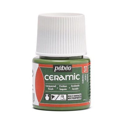 PINTURA CERAMICA PEBEO VERDE 37
