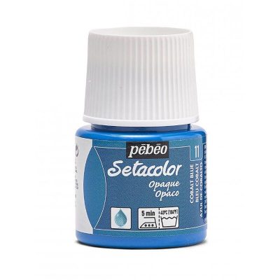 PINTURA PEBEO SETACOLOR OPACO AZUL COBALTO 11