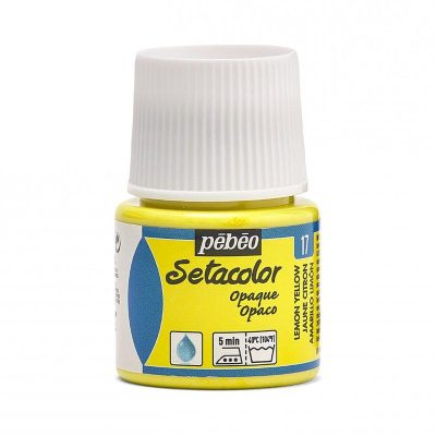 PINTURA PEBEO SETACOLOR OPACO AMARILLO LIMON 17
