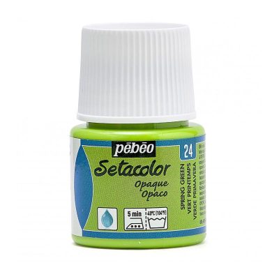 PINTURA PEBEO SETACOLOR OPACO VERDE PRIMAVERA 24