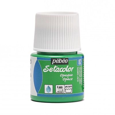 PINTURA PEBEO SETACOLOR OPACO VERDE HOJA 82