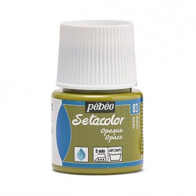 PINTURA PEBEO SETACOLOR OPACO VERDE OLIVA 83
