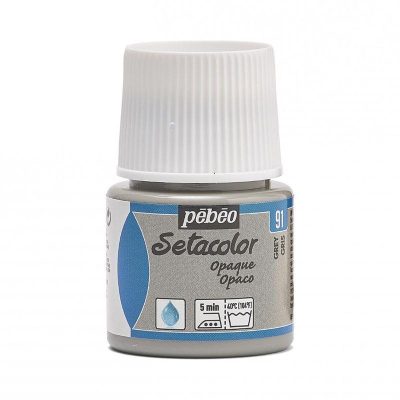 PINTURA PEBEO SETACOLOR OPACO GRIS 91