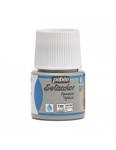 PINTURA PEBEO SETACOLOR OPACO GRIS 91