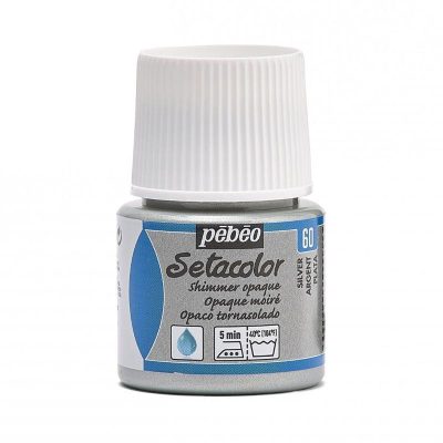 PINTURA PEBEO SETACOLOR TORNASOL PLATA 60