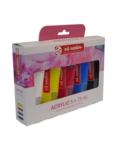 ACRILICO TAC 75ML 5 UDS SURTIDAS