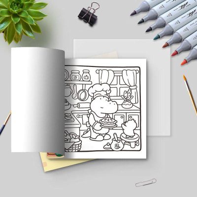 LIBRO DE MODA PARA COLOREAR MOD AA-0001 COMFI