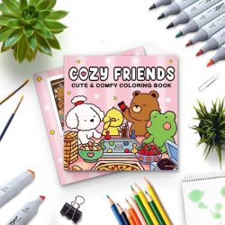 LIBRO DE MODA PARA COLOREAR MOD AA-0002 COZY