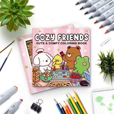 LIBRO DE MODA PARA COLOREAR MOD AA-0002 COZY
