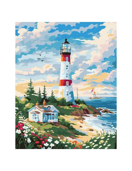 LIENZO PINTAR POR NUMEROS ALEX BOG MOD SG-0305