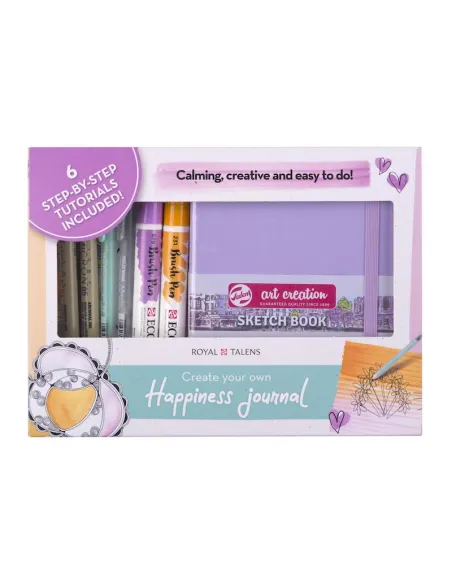 SET HAPPINESS JOURNAL TALENS