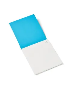 BLOC DE NOTAS FABRIANO 14X14 CM TURQUESA 2