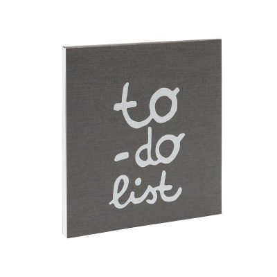 BLOC DE NOTAS FABRIANO 14X14 CM GRIS ANTRACITA