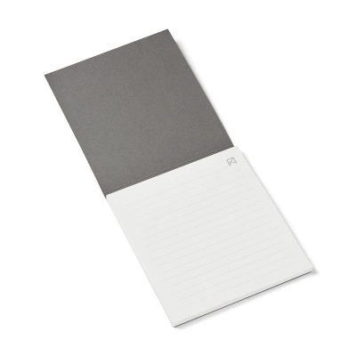 BLOC DE NOTAS FABRIANO 14X14 CM GRIS ANTRACITA