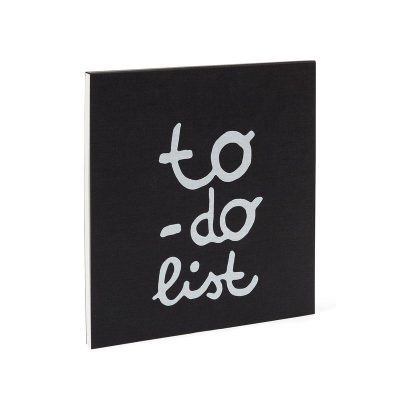 BLOC DE NOTAS FABRIANO 14X14 CM NEGRO