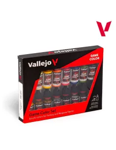 PINTURA VALLEJO GAME 18 ml 16 COLORES INTRODUCCION