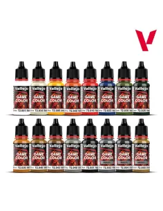 PINTURA VALLEJO GAME 18 ml 16 COLORES INTRODUCCION 2