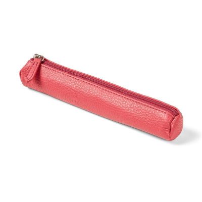PORTATODO DE CUERO FABRIANO FUCSIA 19X3 5 CM