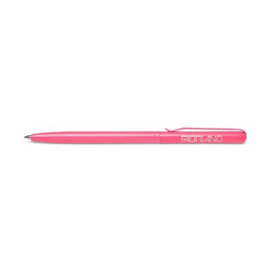 BOLÍGRAFO FABRIANO TINTA NEGRA SLIM FUCSIA