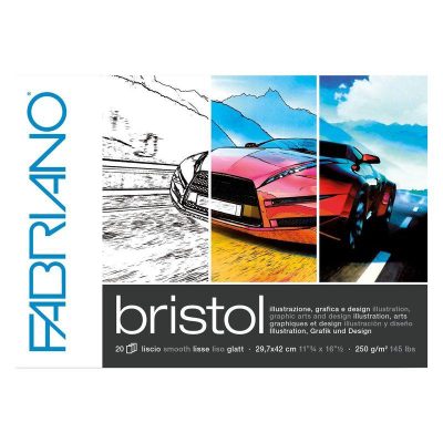 BLOC BRISTOL FAB  A4 250G 20H 19002129