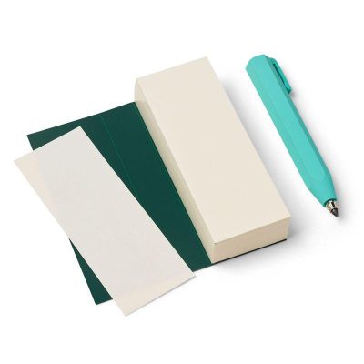 SET FABRIANO SHORTY PORTAMINAS   NOTAS VERDE