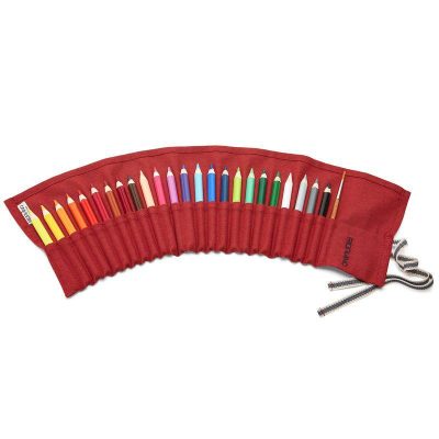 PORTALAPICES ENROLLABLE FABRIANO 24 LÁPICES BURDEO