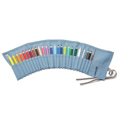 PORTALAPICES ENROLLABLE FABRIANO 24 LÁPICES AZUL