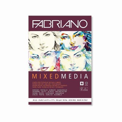 BLOC MIXED MEDIA FAB  A3 250G 40H 19100382
