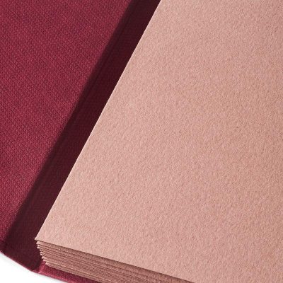 CUADERNO FABRIANO LEPORELLO 11 5X16 5 CM GRANATE