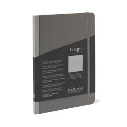 CUADERNO FABRIANO ECOQUA A5 LISO GRIS