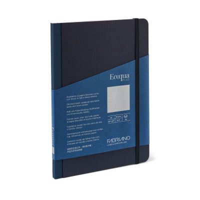 CUADERNO FABRIANO ECOQUA A5 LISO AZUL