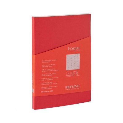 CUADERNO FABRIANO ECOQUA A5 PUNTOS FRAMBUESA