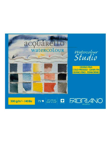 BLOC ACUARELA WTC FAB  27X35 300G 75H 75302735