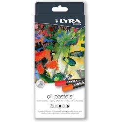 PASTELES AL OLEO LYRA CAJA 12 COLORES