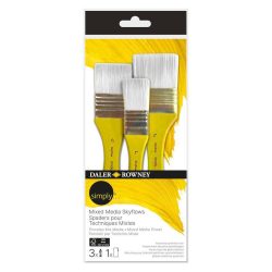 SET 3 PALETINAS DALER ROWNEY SIMPLY MIX MEDIA