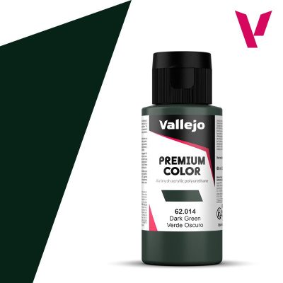 VALLEJO PREMIUM COLOR 60 ml Opaco Verde Oscuro