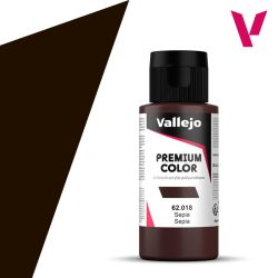 VALLEJO PREMIUM COLOR 60 ml Opaco Sepia