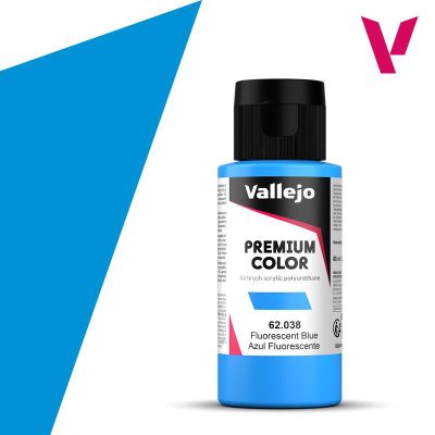 VALLEJO PREMIUM COLOR 60 ml Fluorescente Azul
