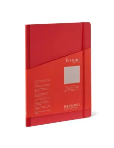CUADERNO FABRIANO ECOQUA A4 LISO FRAMBUESA