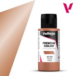 VALLEJO PREMIUM COLOR 60 ml METALICO Cobre