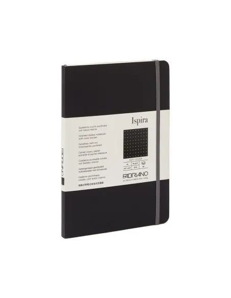 CUADERNO FABRIANO ISPIRA A5 CM PUNTOS NEGRO