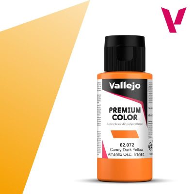 VALLEJO PREMIUM COLOR 60 ml Candy Amarillo Oscuro